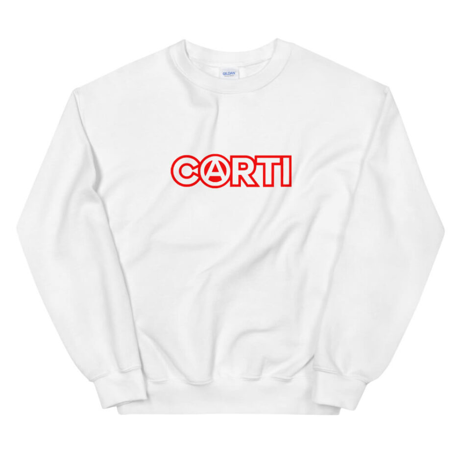 CARTI ANARCHY BLACK RED Classic Sweatshirt